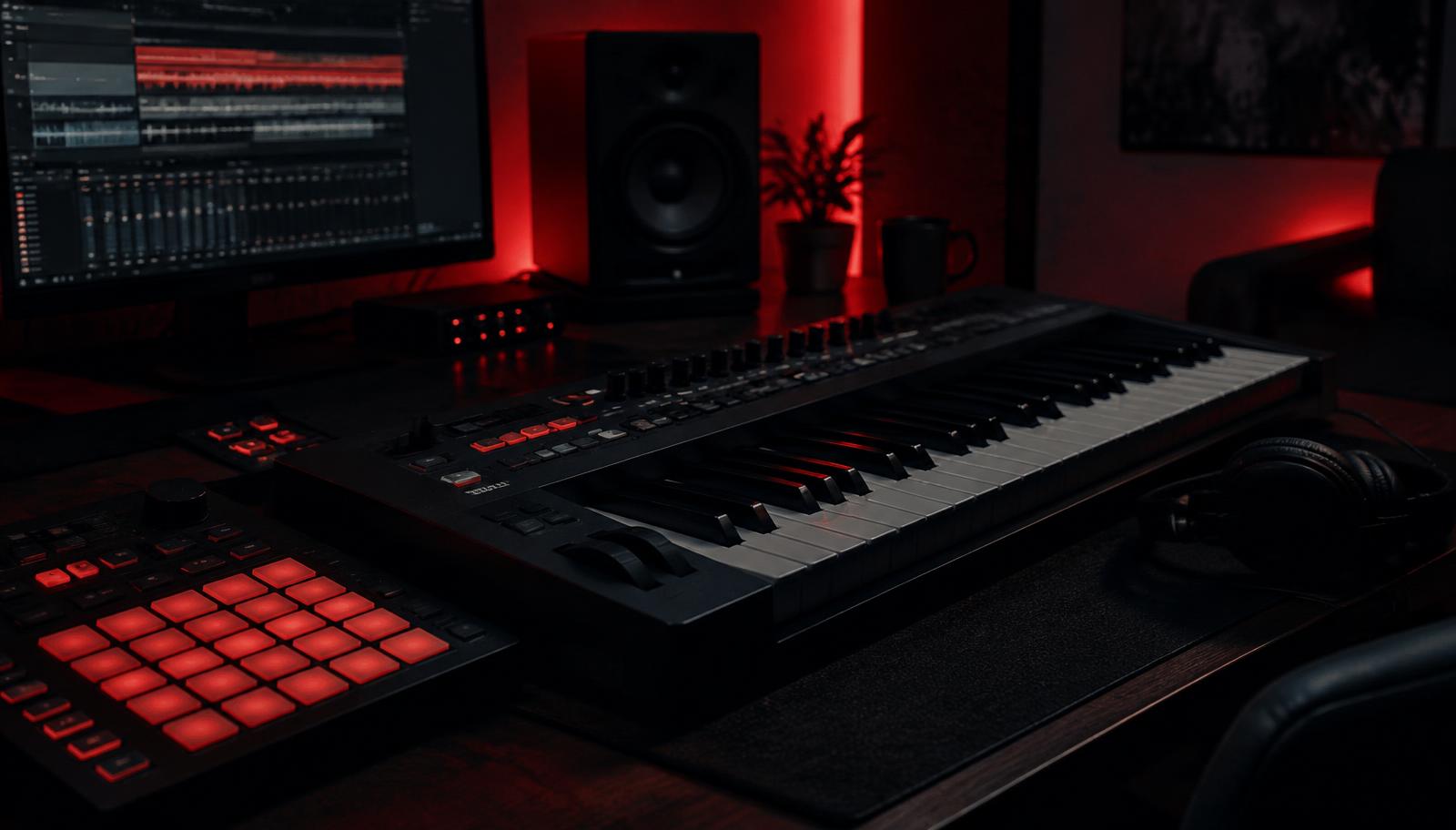 Keys and beat pads